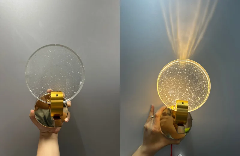 Ảnh thật Đèn Tường Pha Lê VPL8829T1