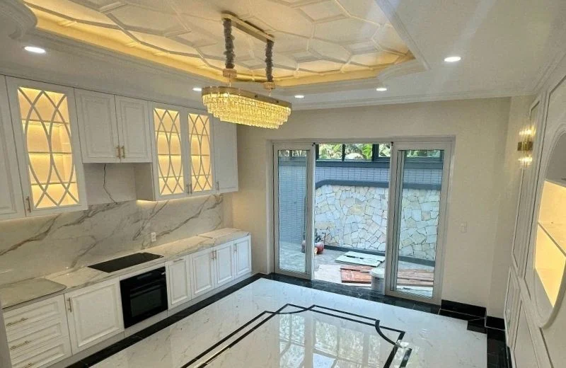 Đèn thả pha lê TPL2231N950 tạo điểm nhấn sang trọng