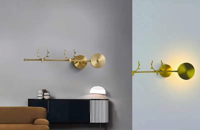 Đèn Tường Thiết Kế VK111 – Đèn Tường trang trí tạo điểm nhấn cho phòng khách hiện đại thêm sang trọng.