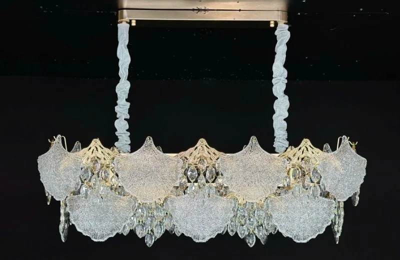 Thiết kế đèn thả pha lê TPL8918T1000