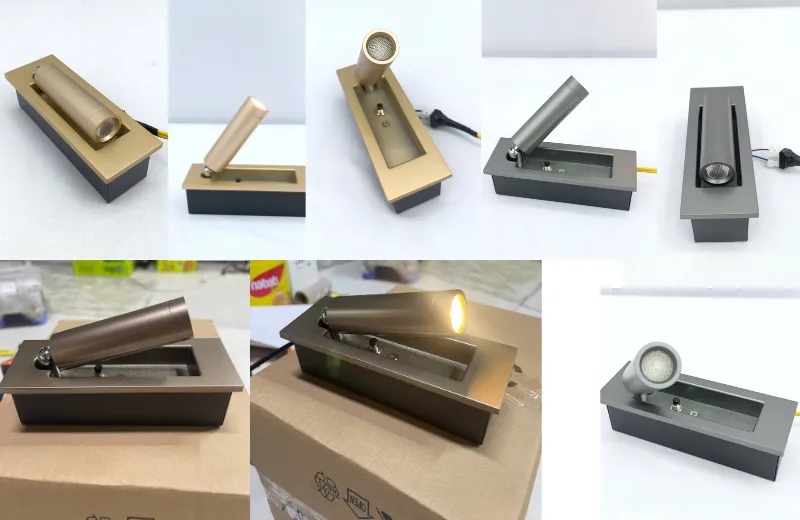 Đèn Rọi Tranh VRT24 – thiết kế nhỏ gọn, thân đèn sơn tĩnh điện màu trung tính chống oxi hóa.