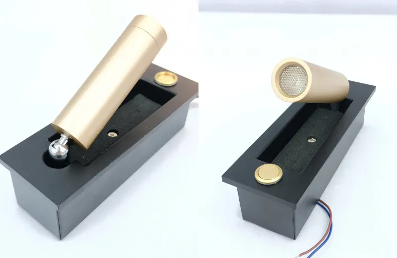 Đèn Rọi Tranh VRT23- thân đen hợp kim sơn tĩnh điện cao cấp chống oxi hóa.