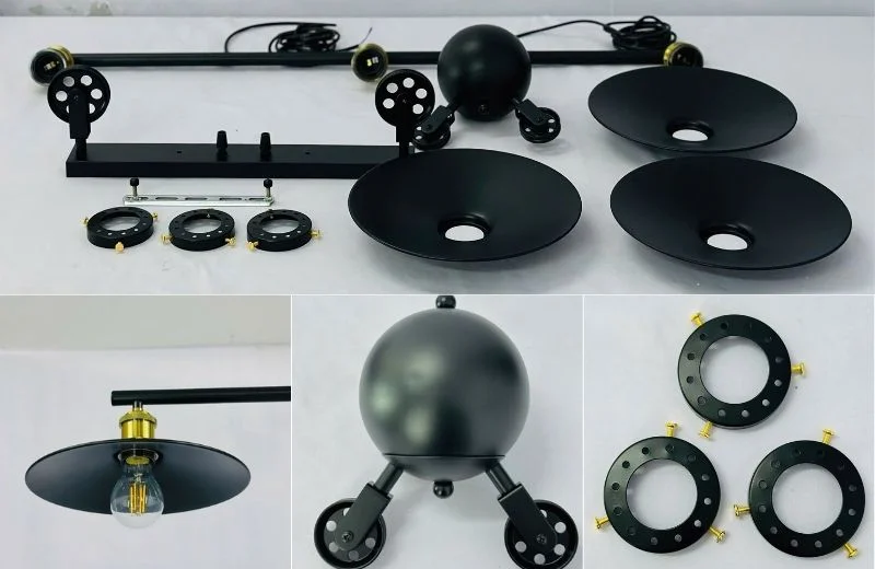 Chi tiết đèn thả thiết kế TTK04N3 