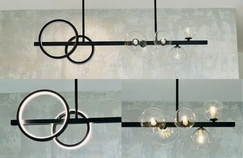 Chi tiết đèn thả thiết kế TTK118