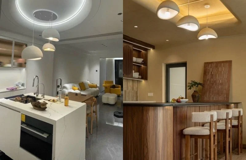 Đèn thả hiện đại THD85 cho phòng bếp bàn ăn