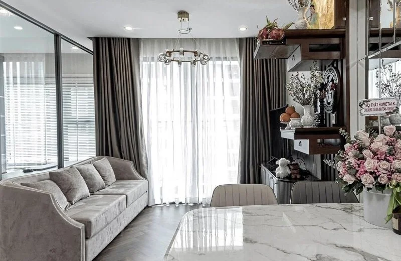 Chi tiết đèn thả thiết kế TTK108T9 hoàn thiện