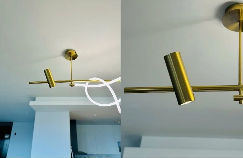 Đèn thả thiết kế TT124 được trang bị đèn rọi tạo điểm nhấn