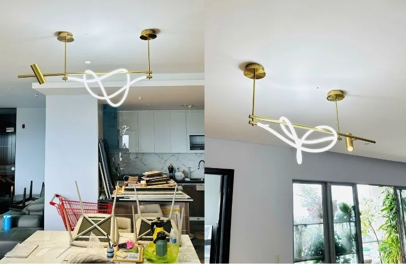 Đèn thả thiết kế TT124 hoàn thiện 1