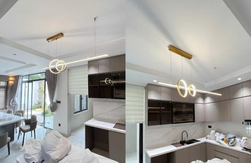 Đèn thả thiết kế TTK127 thực tế