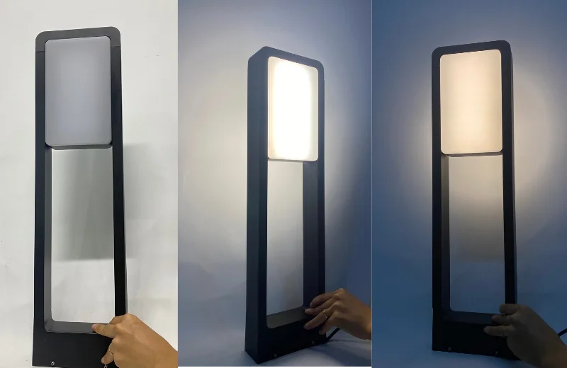 Ảnh thật Đèn Trụ DT09 