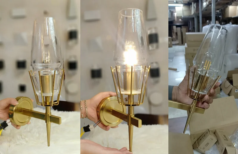 Ảnh thật Đèn Tường Thiết Kế VK104