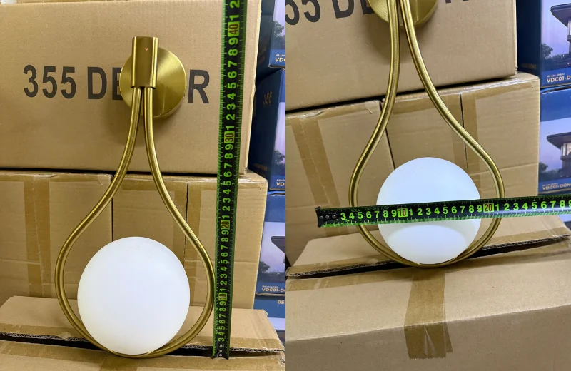 Kích thước Đèn Tường Thiết Kế VK12