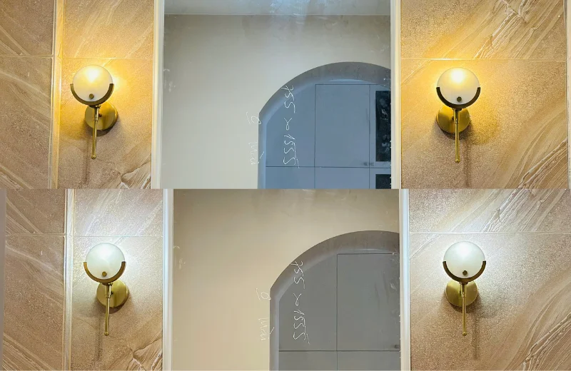 Ảnh thật Đèn Tường Thiết Kế VK99