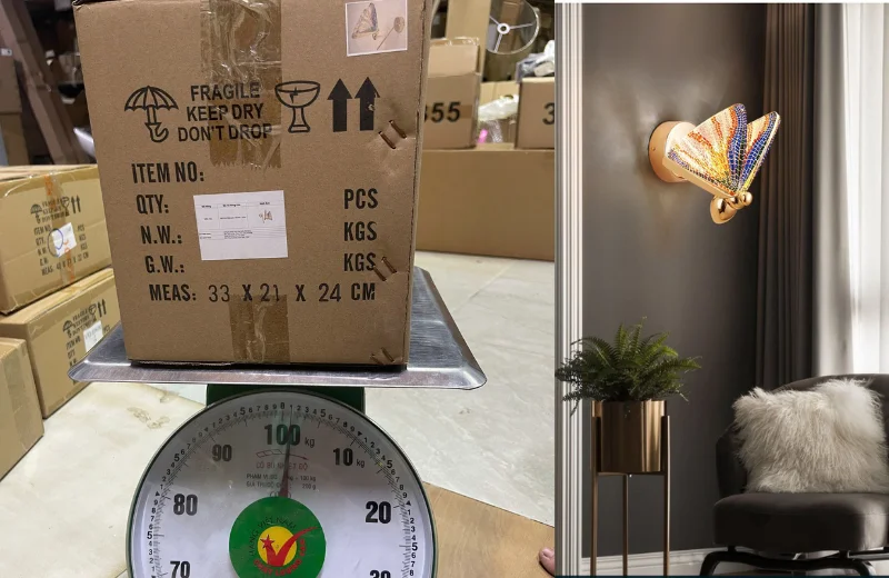 Thông số chi tiết Đèn Tường Pha Lê VPL110