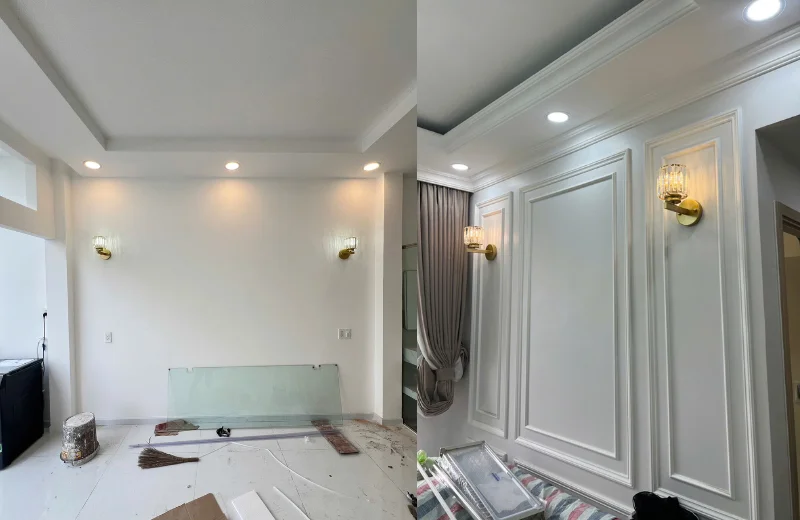 Ảnh thật Đèn Tường Pha Lê VPL22