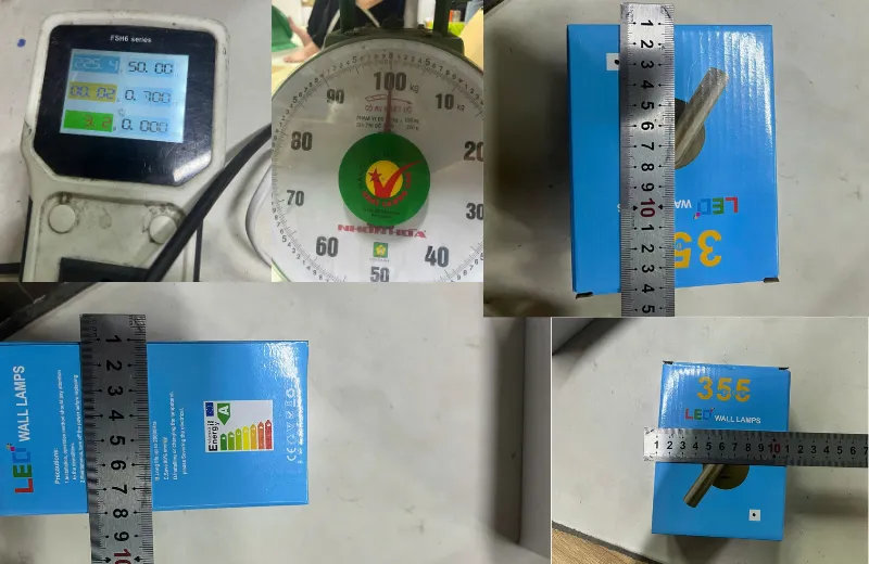 Đèn Rọi Tranh VRT21-kích thước thực tế đo bởi kho đèn.