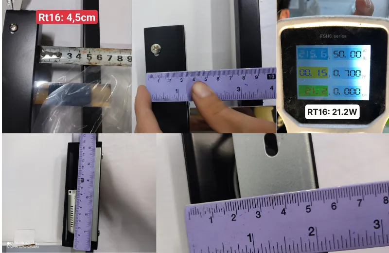 Đèn Rọi Tranh RT16 – kích thước số đo công suất thực tế tại kho.