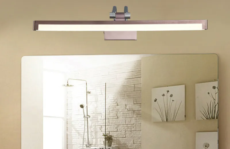 Đèn Rọi Tranh RTA118- phối cảnh đèn chiếu gương trang trí không gian hiện đại