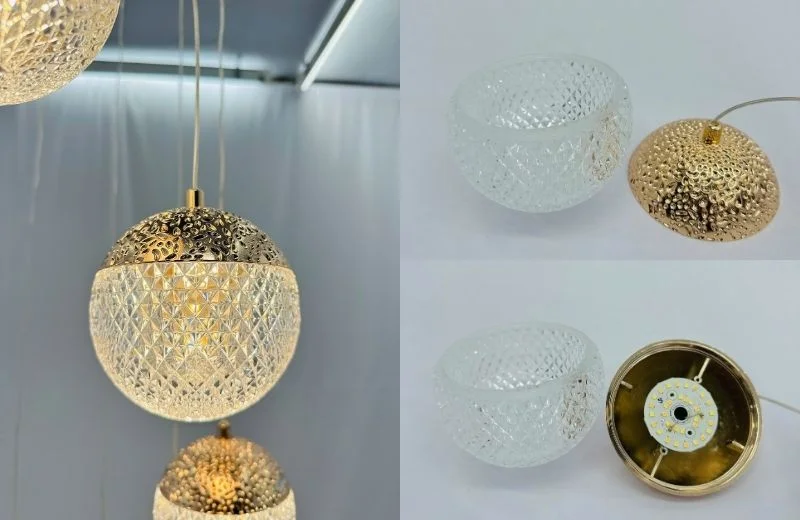 Chi tiết đèn thả hiện đại THD0379T12