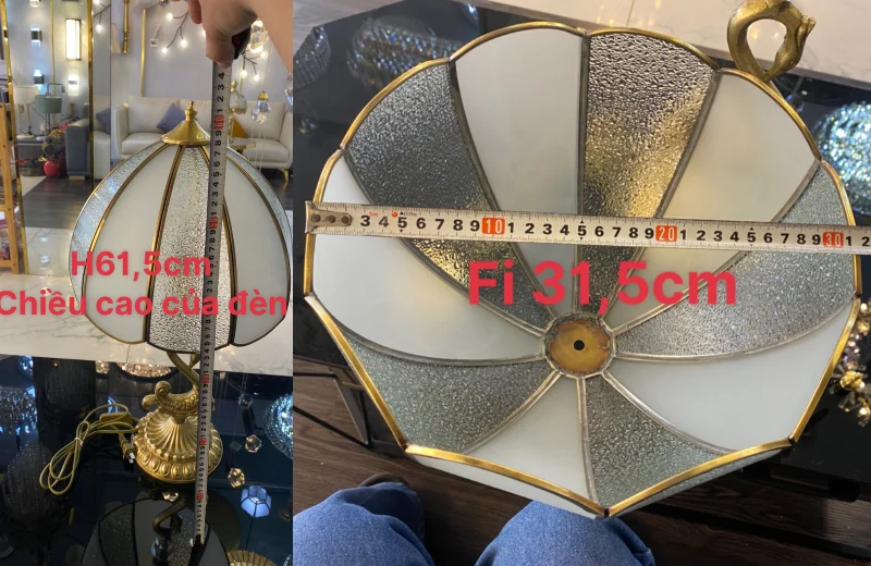 Kích thước Đèn Bàn DB5012