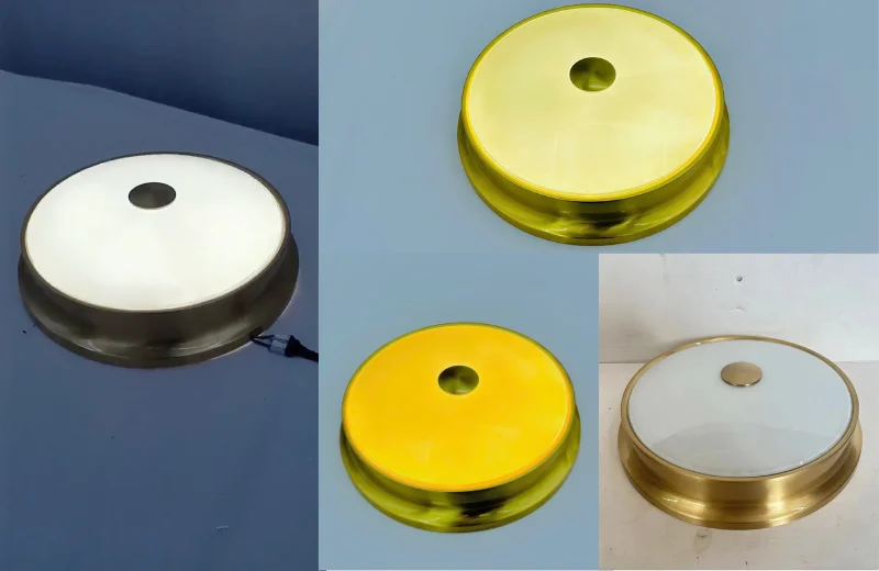 Ảnh thật Đèn Ốp Trần Đồng OD10 