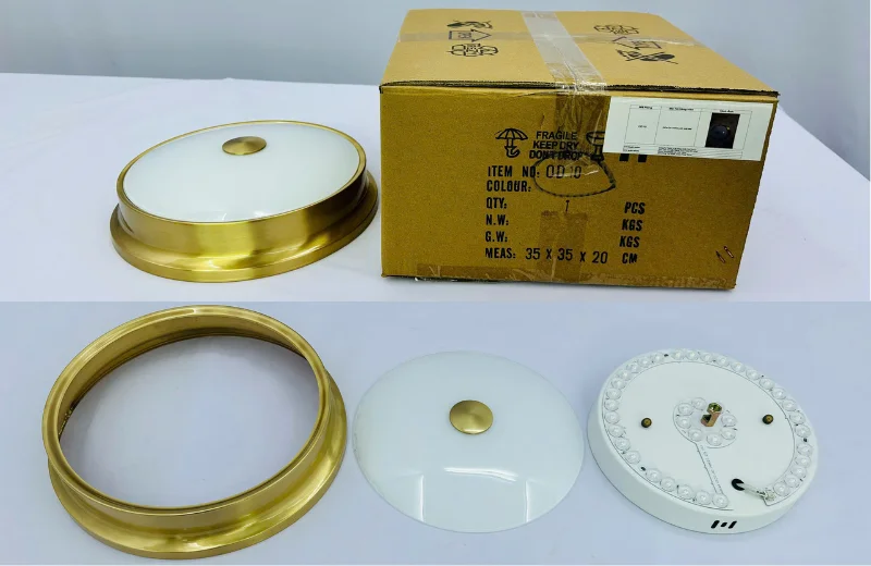 Chi tiết Đèn Ốp Trần Đồng OD10 