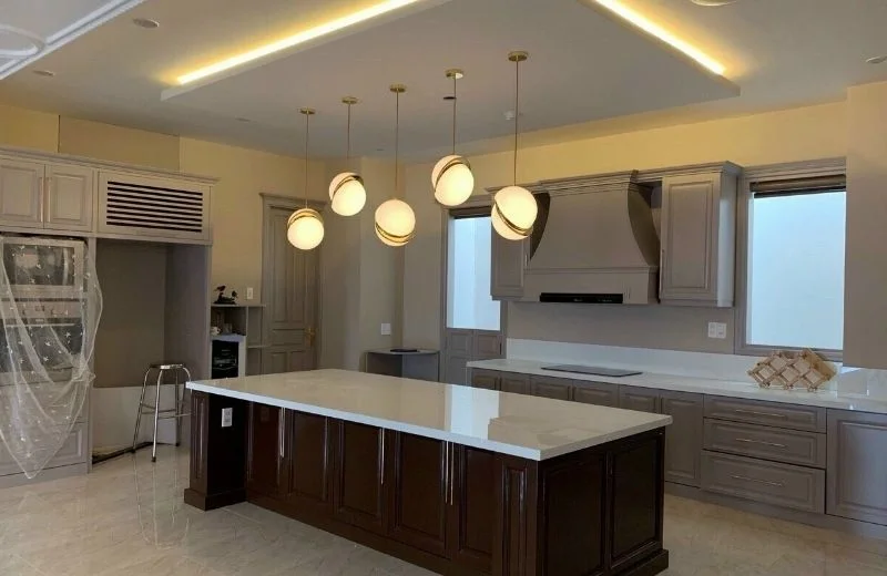Đèn thả hiện đại THD07 hoàn thiện