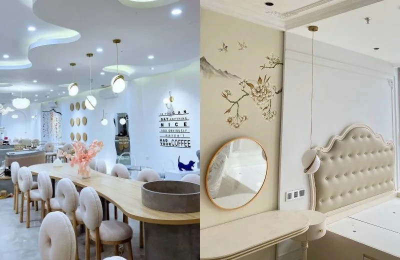 Đèn thả hiện đại THD07 thực tế