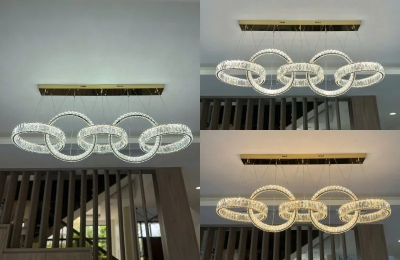 Đèn thả hiện đại THD7059 linh hoạt với 3 chế độ LED