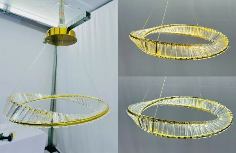 Đèn thả hiện đại THD7052 thực tế