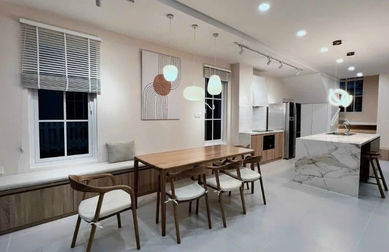 Đèn thả trần TT25 thực tế 2