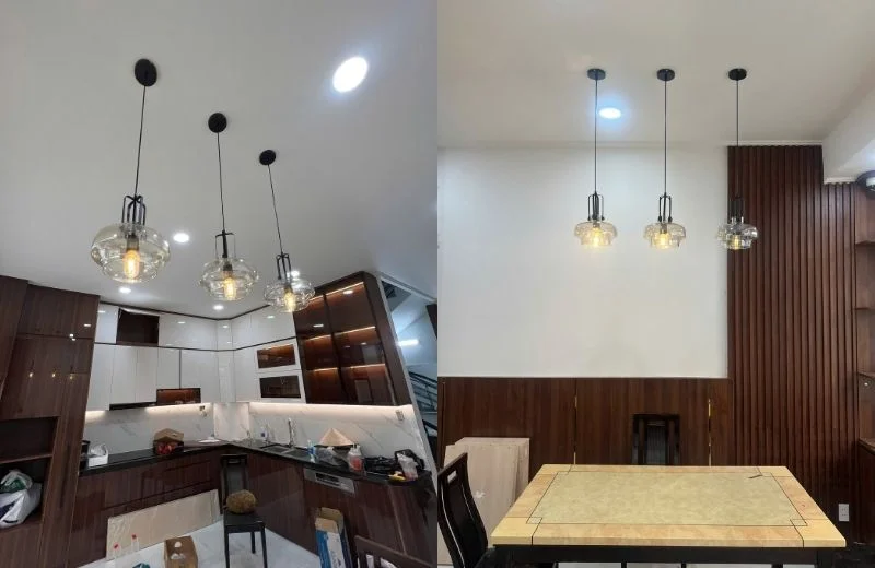Đèn thả trần TT55TRA thực tế 1