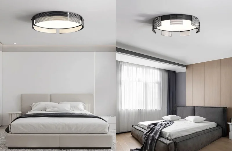 Ảnh phối cảnh Đèn Ốp Trần Mica OT121 