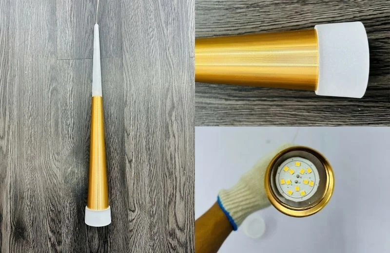 Chi tiết đèn thả hiện đại THD01