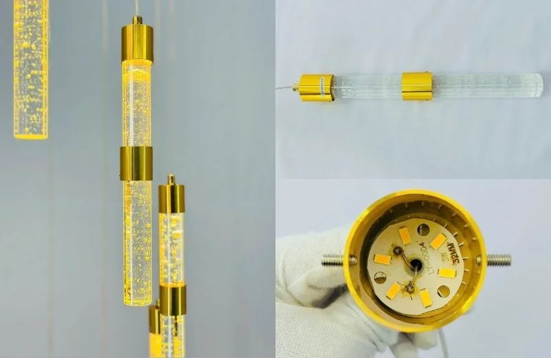 Chi tiết đèn thả hiện đại THD03
