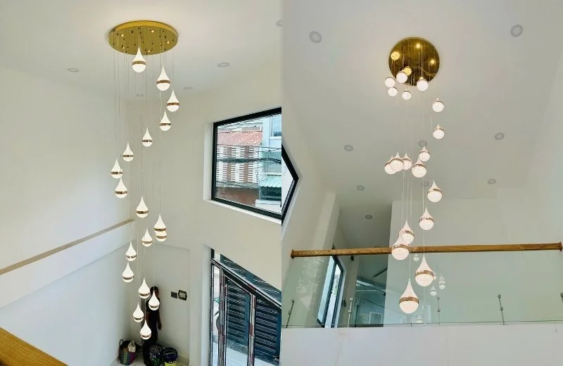 Đèn thả hiện đại THD04T12 thực tế
