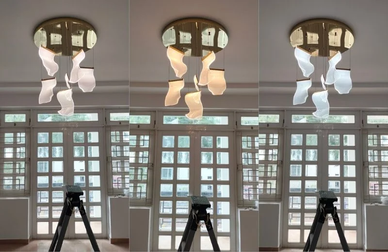 Đèn thả hiện đại THD1001T6 với 3 chế độ LED