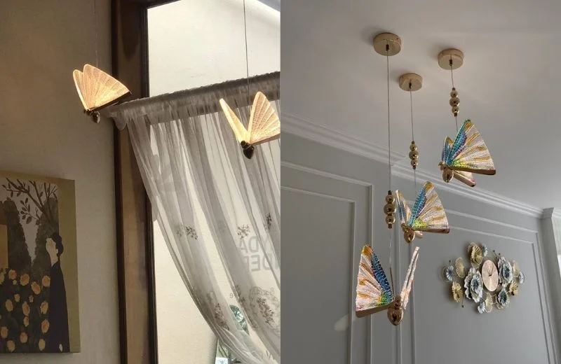 Đèn thả hiện đại THD110T1 thực tế