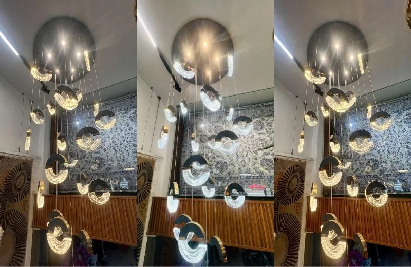 Đèn thả hiện đại THD2351T21 với 3 chế độ LED