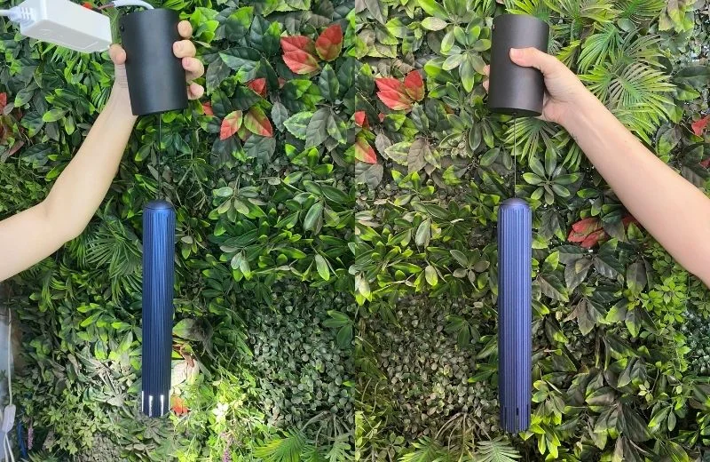 Đèn thả hiện đại THD26XANH thực tế