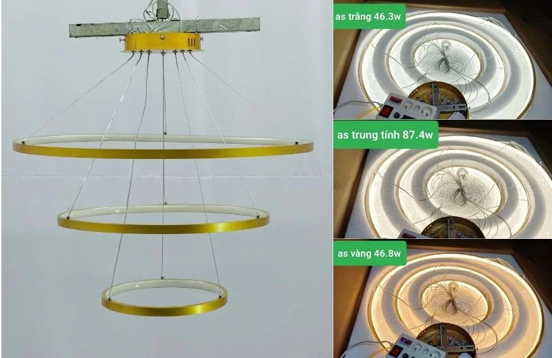 Đèn thả hiện đại THD7029 với 3 chế độ LED
