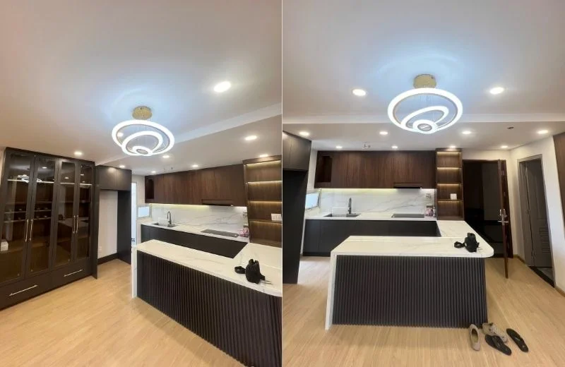 Đèn thả hiện đại THD7033V thiết kế hiện đại và sang trọng