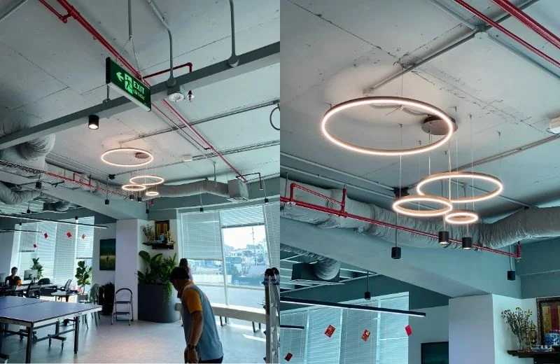 Đèn thả hiện đại THD7046NAU cho văn phòng làm việc
