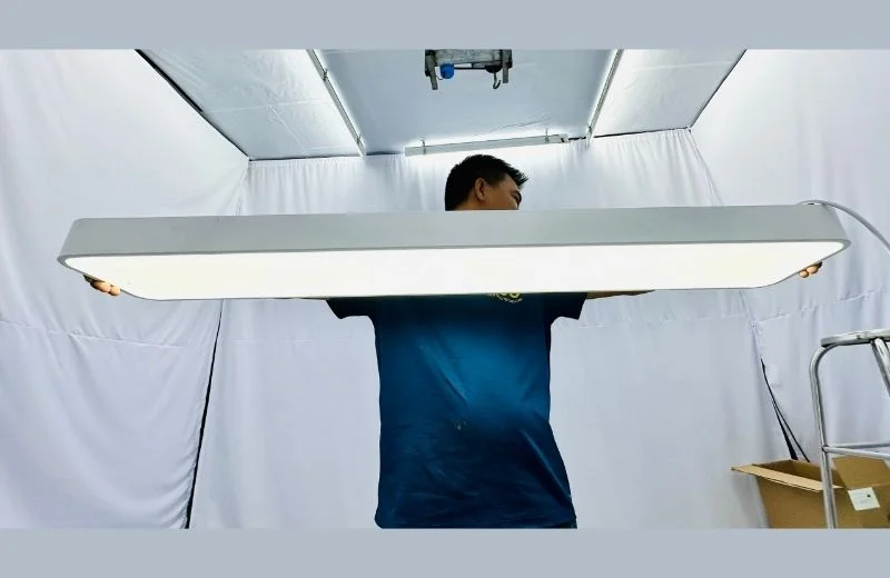 Đèn thả hiện đại THD7049N1200 thực tế