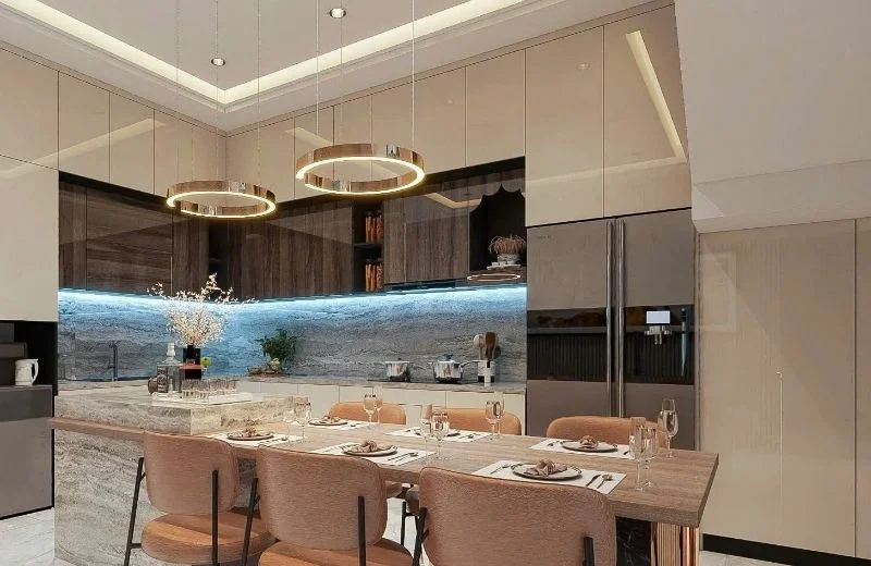 Đèn thả hiện đại THD7070T thiết kế hiện đại, sang trọng