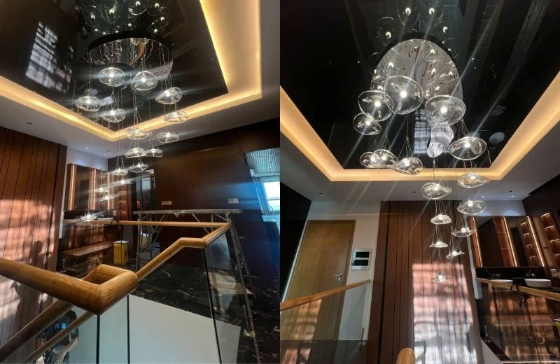 Đèn thả hiện đại THD71 trang trí cầu thang