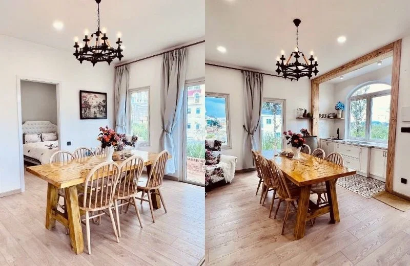 Đèn thả thiết kế TTK35 cho không gian bàn ăn