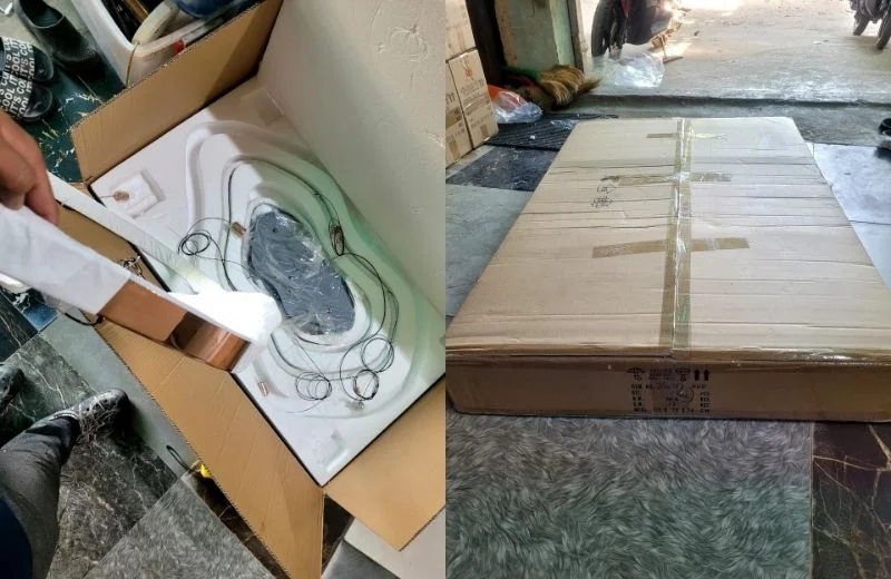 Đóng gói đèn thả hiện đại THD7602T3 