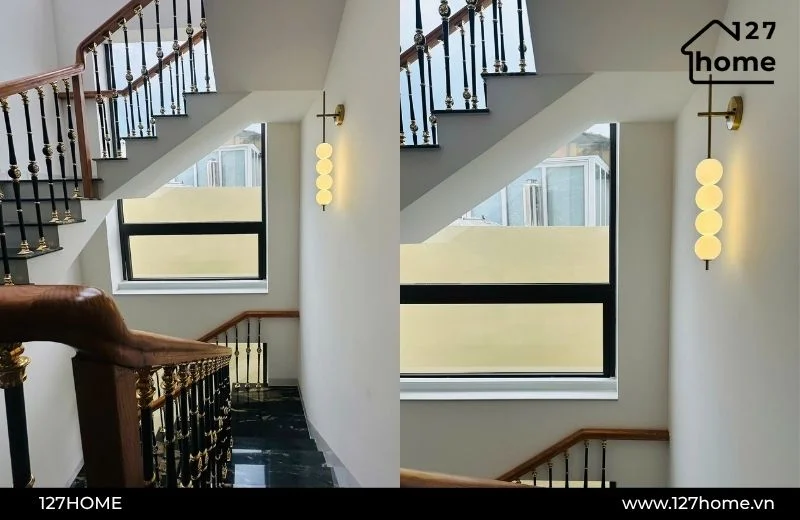 Đèn led gắn tường trang trí cầu thang 