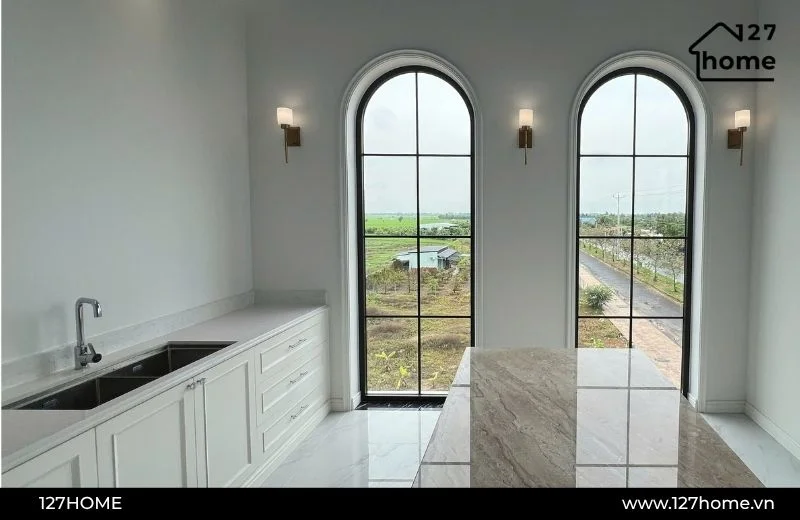 Mẫu đèn tường trang trí phòng ăn tại 127 HOME